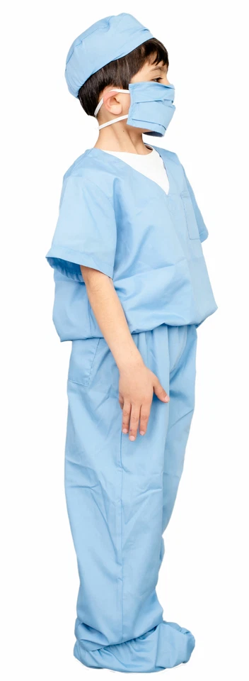 Niños Niños Unisex Exfoliantes Programa de TV Halloween Disfraz Juegos con disfraces Conjunto Doctor Veterinario Foto 2 de 4