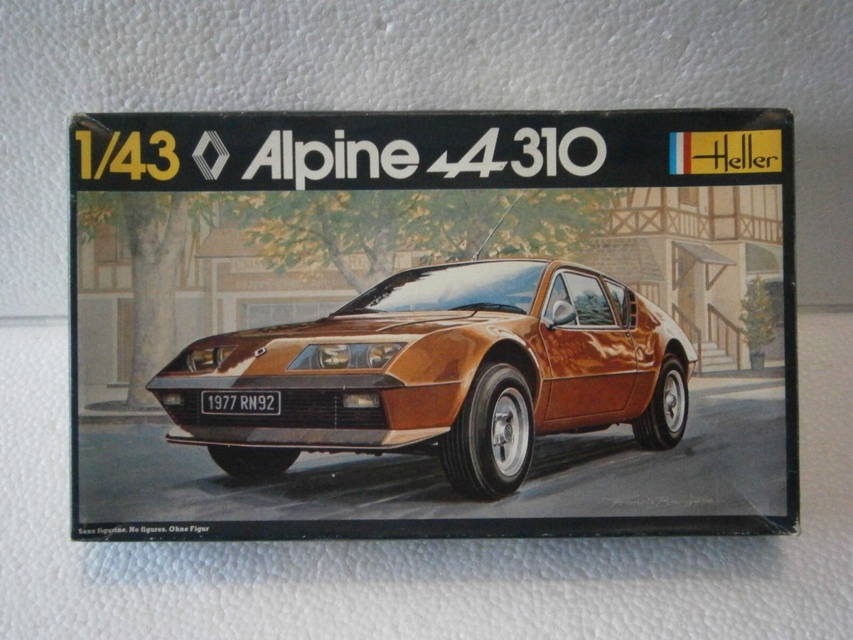 Maquette Renault Alpine A310 Gunze Sangyo - Mastered Modeler Series 1/43