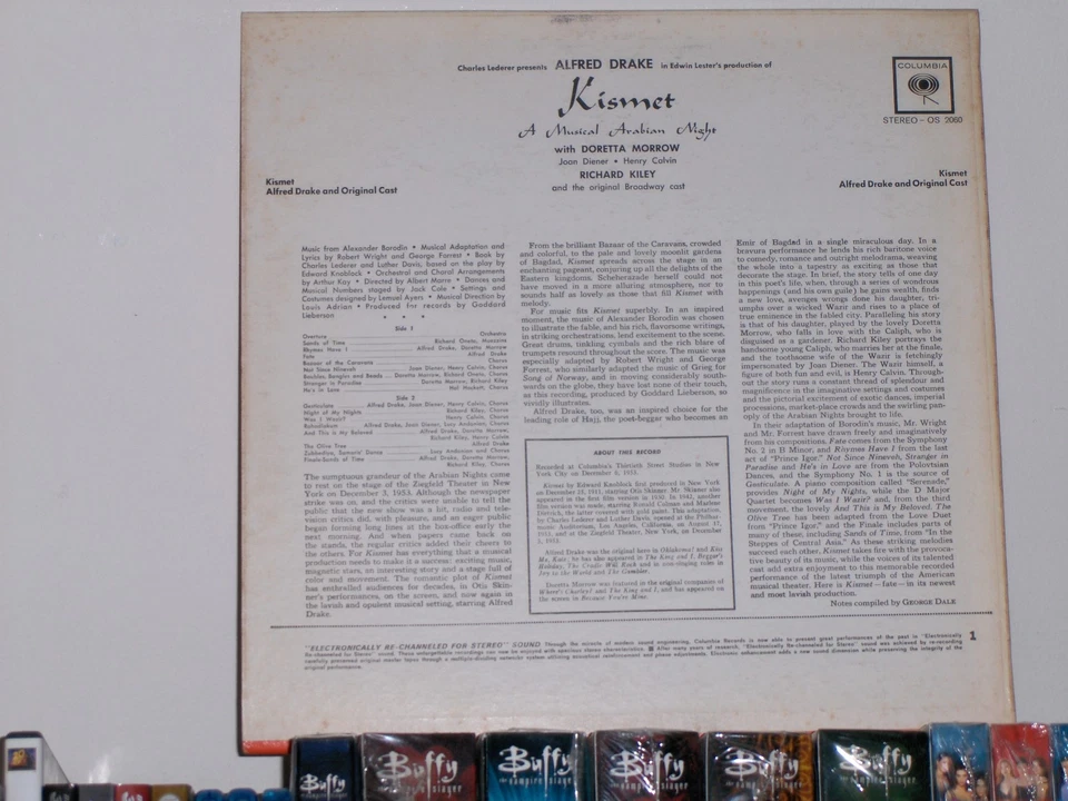 Kismet - Alfred Drake Original Broadway Cast - LP Record Album - Vinyl Near Mint - Image 2 of 2