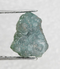 2.78 CT Rough Uncut Irregular Shape Raw Blue-Green Diamond For Wedding Ring