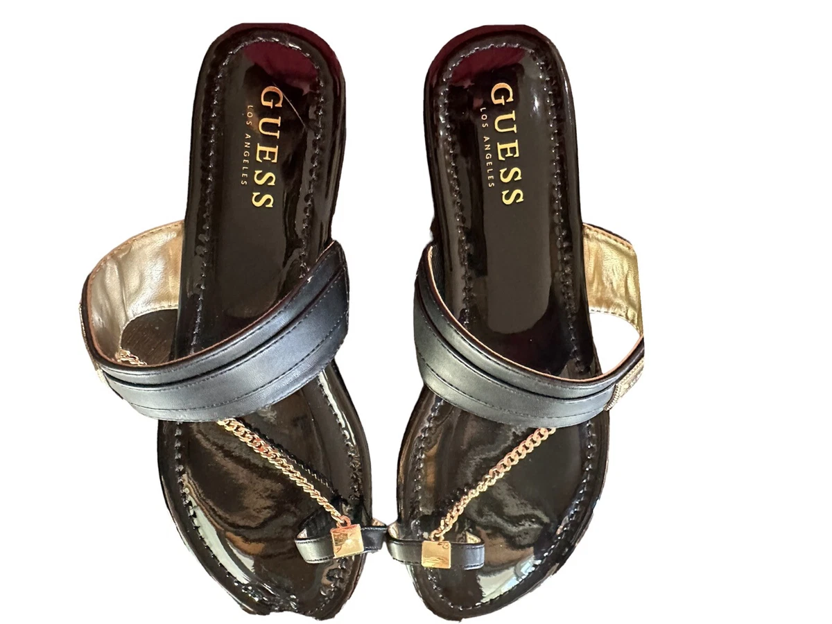 G by guess chain sandals Clearance