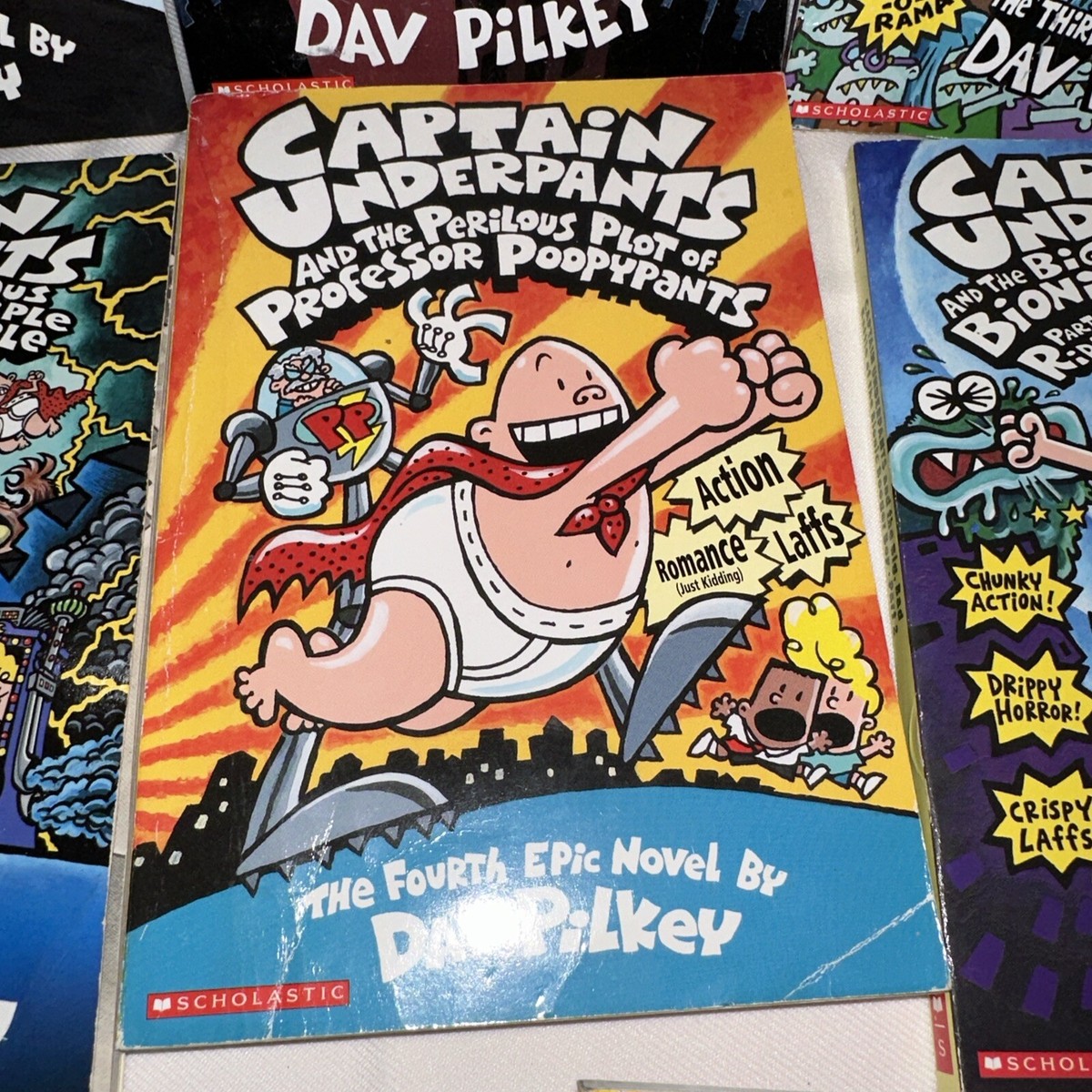 9 Captain Underpants Book Lot | eBay