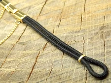 Vintage Graham Stainless & Nylon Loop End Butterfly Clasp NOS Unused Watch Band