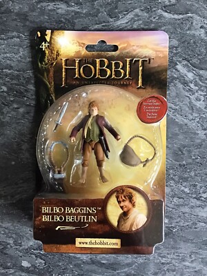 Der Hobbit Actionfigur Bilbo Beutlin Eine unerwartete Reise 2012. NEU & VERSIEGELT