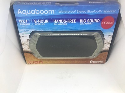ion surf floating waterproof stereo boombox