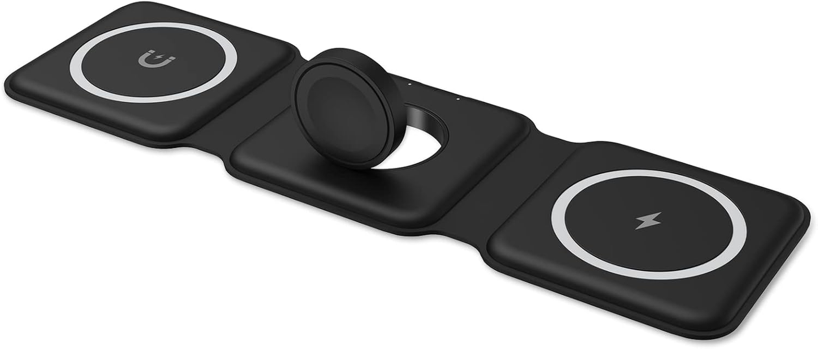 3 in 1 Foldable Wireless Charger,  Magnetic Fast Wireless Charging Pad, Compa...