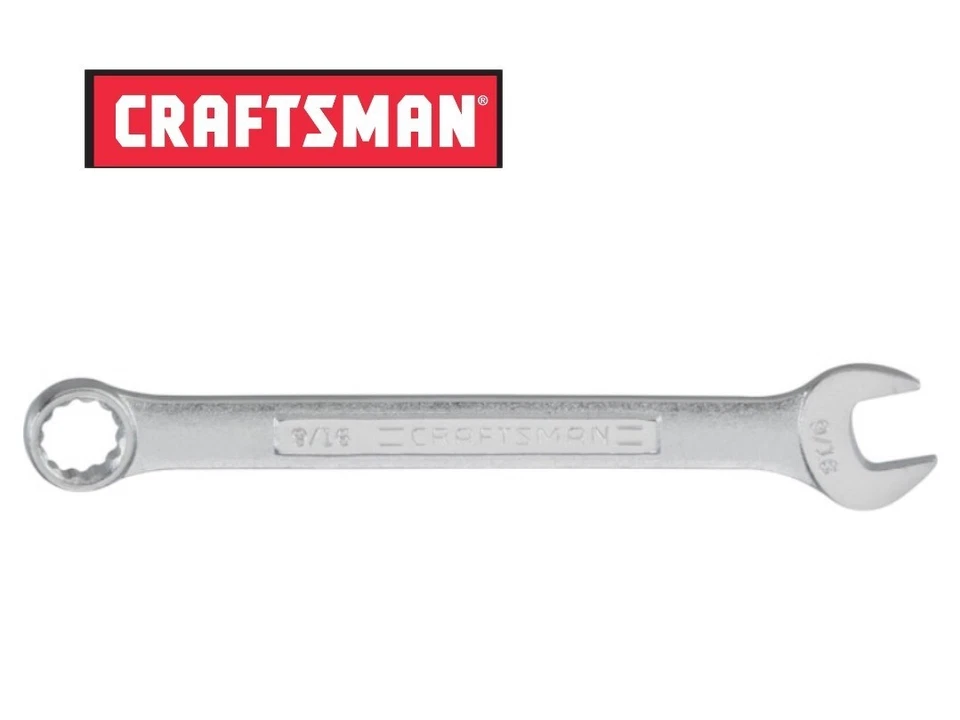 New Craftsman Combination Wrench 12 Point SAE Standard Inch MM Metric Pick Size - Image 2 of 4
