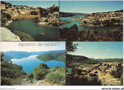 AKEP12-1001-04 - esparron-DE-VERDON - le village et le lac d'esparron