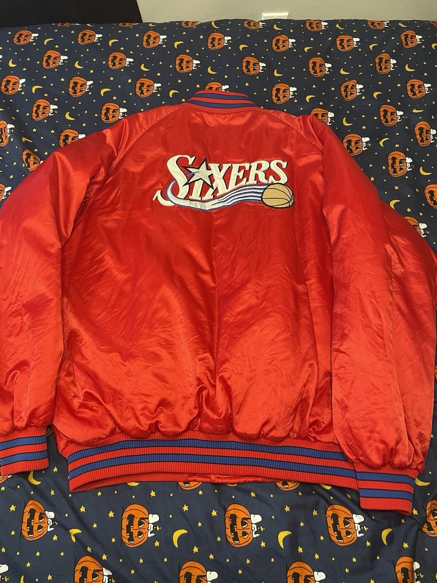NBA Sixers Classics 3XL 赤ジャケット　Bboy NBA Sixers Classics 3XL 赤ジャケット Bboy VINTAGE