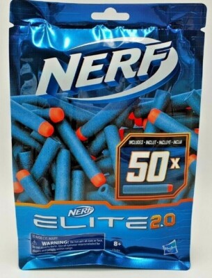 Nerf  Elite 2.0 Darts Pack of 50 Nerf Gun Darts