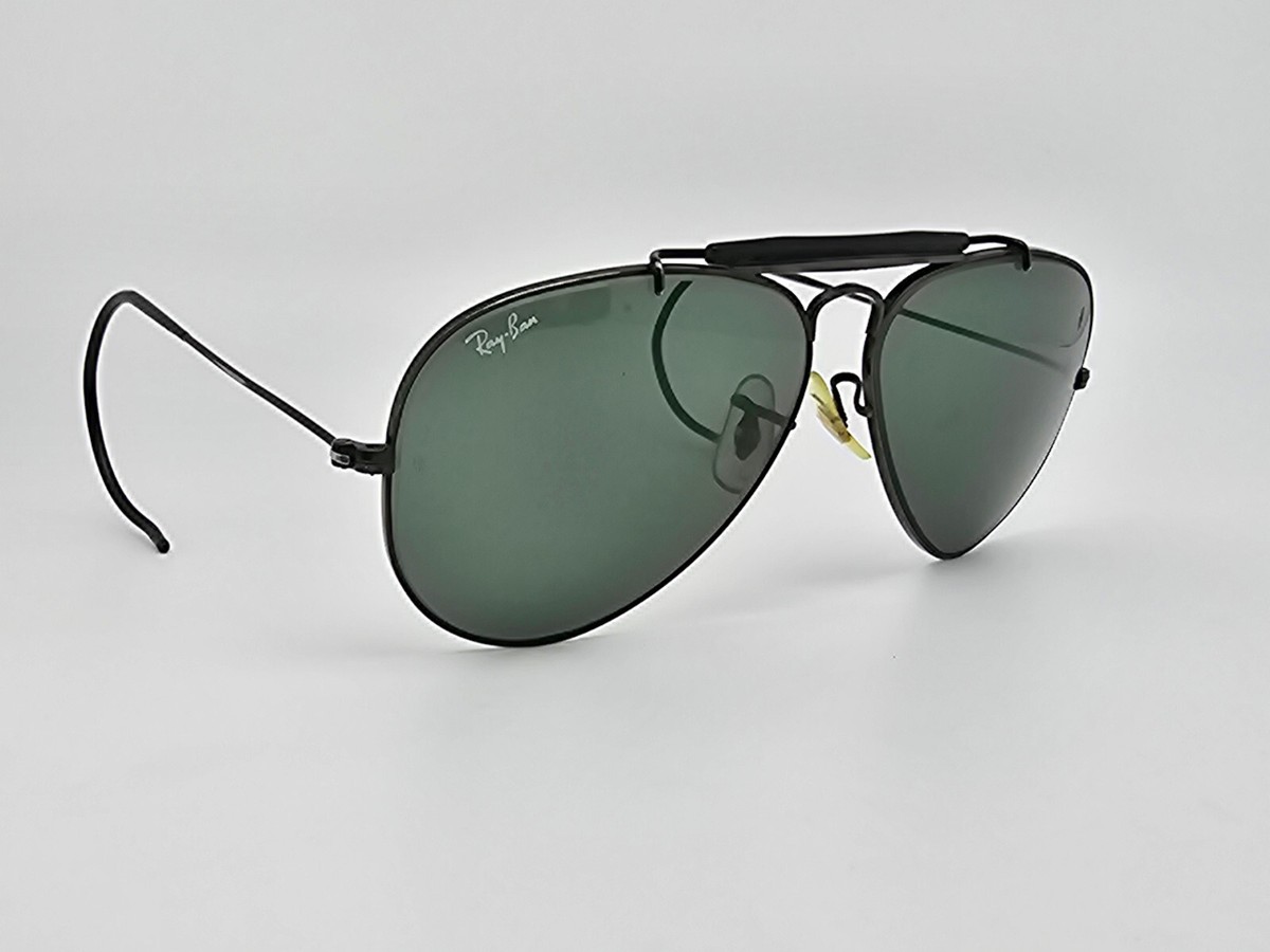 Ray-Ban B&L L9500 Outdoorsman Black Chrome Frame G-15 Green Lens