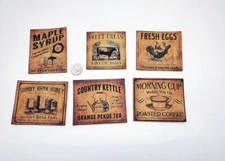6-Primitive-Farmhouse-Country-Rustic-Grubby-Pantry-Breakfast-Farm-Label-Stickers