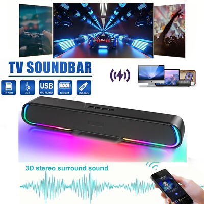 Powerful TV Sound Bar Home Theater Subwoofer Soundbar with Bluetooth Wireless