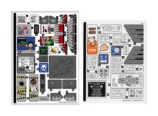 LEGO 76269 - Super Heroes: Avengers - Avengers Tower - STICKER SHEET 1  2