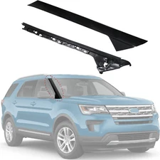 Right Side Windshield A-Pillar Molding INNER OUTER Trim for 11-19 Ford Explorer#