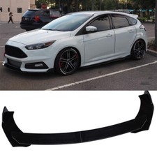 For Ford Focus St Rs Front Bumper Lip Spoiler Splitter Body Kit Glossy Black Hg