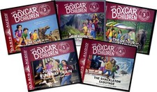 New BOXCAR CHILDREN Great Adventure Series Complete 10-CD Audio Set Warner