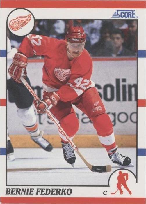 1990-91 Score - Bernie Federko #252 - 1 of 1