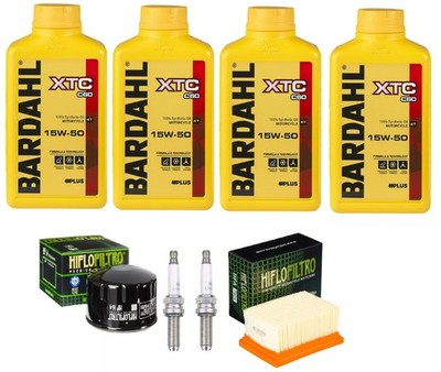 INSPEKTION BMW C 600 SPORT BARDAHL XTC 15W50 ÖLFILTER LUFT ZÜNDKERZEN 2012/2016