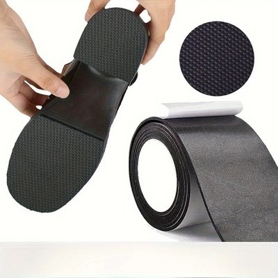 Self-Adhesive EVA Shoe Sole Repair Patch Black Anti-Slip Protector Pads