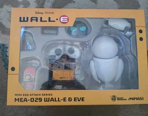 Beast Kingdom Mini Egg Attack Series MEA-029 WALL-E & EVE Disney Pixar Figures