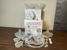 Freemie Independence Free Double Electric Breast Pump, All Parts Shown In Pics