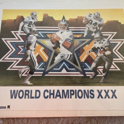 Daniel Smith, World Champions XXX, Dallas Cowboys, limited edition print