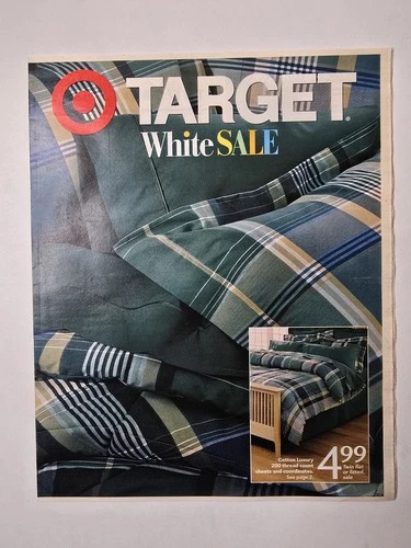 1997 Target White Sale Circular Bedding Fashion Camping Home Decor 20 Pages