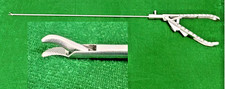 Laparoscopic Needle Holder Curved Jaw Right Hand 3mmx330mm Reusable Instruments