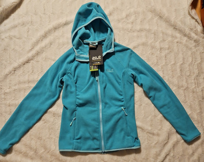 Jacke von Jack Wolfskin Polartec Ecoengineering Pullover Cardigan Gr 36 S NEU