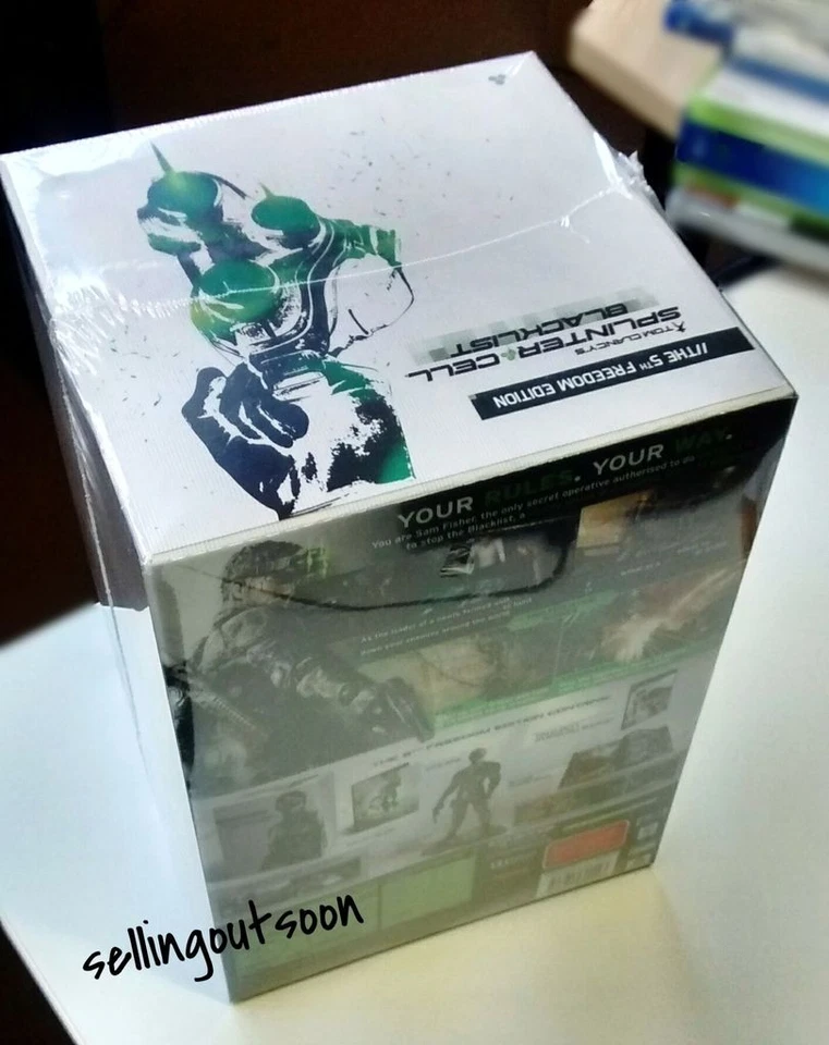 Splinter Cell Blacklist PC *NEW *RARE AUSSIE 5th Freedom Collectors Edition HUGE - Image 3 of 4