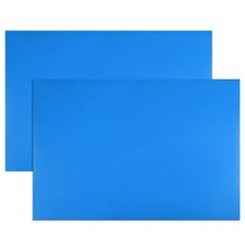2 x Dry Erase Magnetic Strip 11.7" x 8" Sheet Blue
