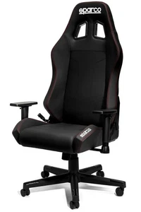 Sparco Coach Office Chair Adjustable Gaming Seat 3 Colors