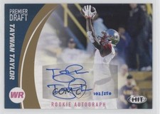2017 Sage Hit Auto Gold 102/250 Taywan Taylor #A63 Auto 0b5