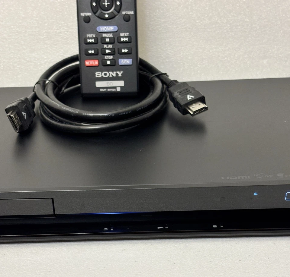 Sony Blu-ray Disc DVD Player BDP-S370 1080p USB HDMI Streaming  W/ Remote Works - Image 4 of 4