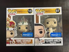 Funko Pop! Hamilton King George 13 + Alexander 07 - Walmart Exclusive New