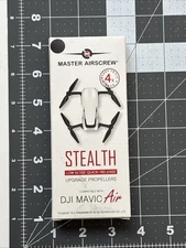 Master Airscrew Stealth Propellers - DJI Mavic Air - Black - New/Sealed