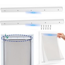 2 PCS Large Bracket for PetSafe Dog Door Flaps - Aluminium Alloy Dog Door Fla...