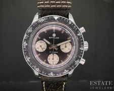 Vintage Baylor Chronograph Ref. 1079 Landeron 349 A-Team Hannibal Watch p16300