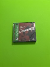 Driver 2 (Sony PlayStation 1, 2000) PS1 Greatest Hits Complete w/Manual