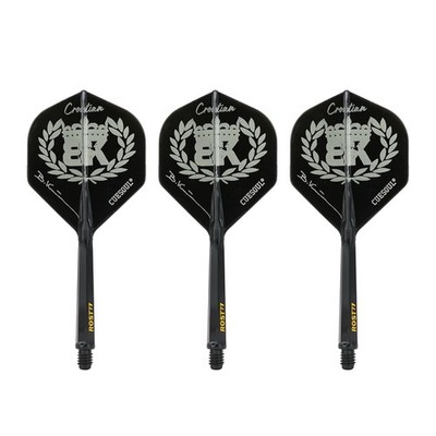 CUESOUL  Boris Krčmar Design ROST 77 Integrated Dart Flight,Standard Shape