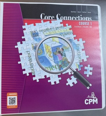 CPM Core Connections Course 1 Teacher Volume 2