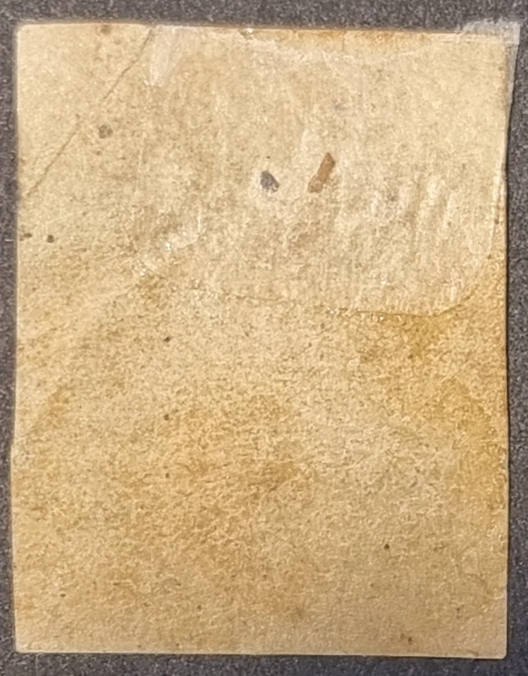 Queensland 1850 SG5 1D 2nd State ThickLine With Re-Entries Reads as VICTORIA(N) - Image 2 of 4