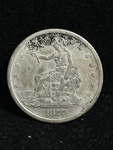 1877-S Trade Dollar — photo from the most recent tracked eBay sale