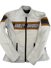 Giacca di pelle da donna Harley Davidson HD giacca da moto equitazione biker jacket