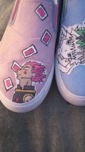 custom hunter x hunter shoes