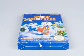 Nintendo NES *Snow Brothers* EMBALAJE ORIGINAL CIB PAL B 7L-ESP +