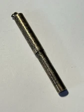 Vintage Waterman 452 1/2 V Sterling Silver Fountain Pen Monogrammed ‘L S’