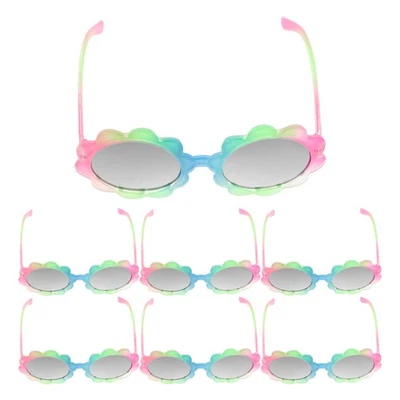 7pcs Girls Sunglasses Cute: UV Protection Glasses Summer Sunglasses for Boys - Image 1 of 4