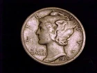 1935-D  Mercury Dime, Fine to Very Fine Grade.